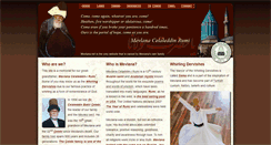 Desktop Screenshot of mevlana.net
