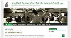 Desktop Screenshot of mevlana.com