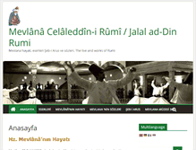 Tablet Screenshot of mevlana.com